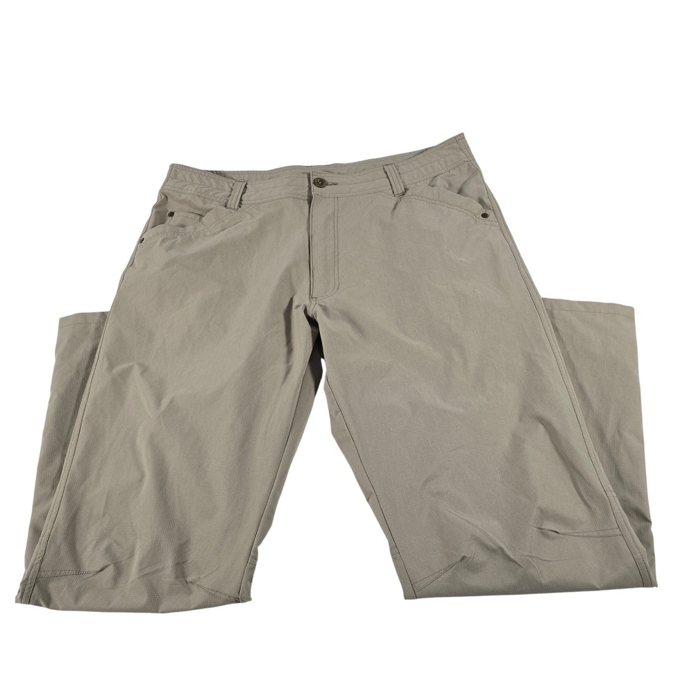 Killik Mens Tan Ripstop Outdoor Hiking Tactical Pants Size 38x30 Tan Khaki